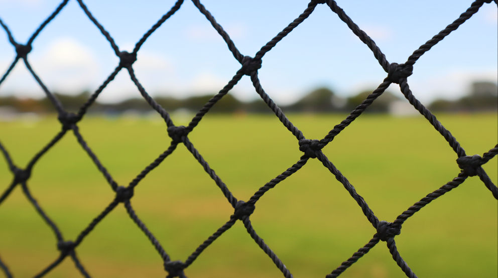 Custom golf course netting design