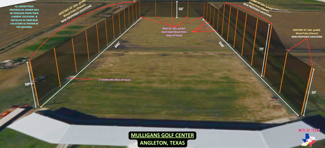 golf netting scroll project