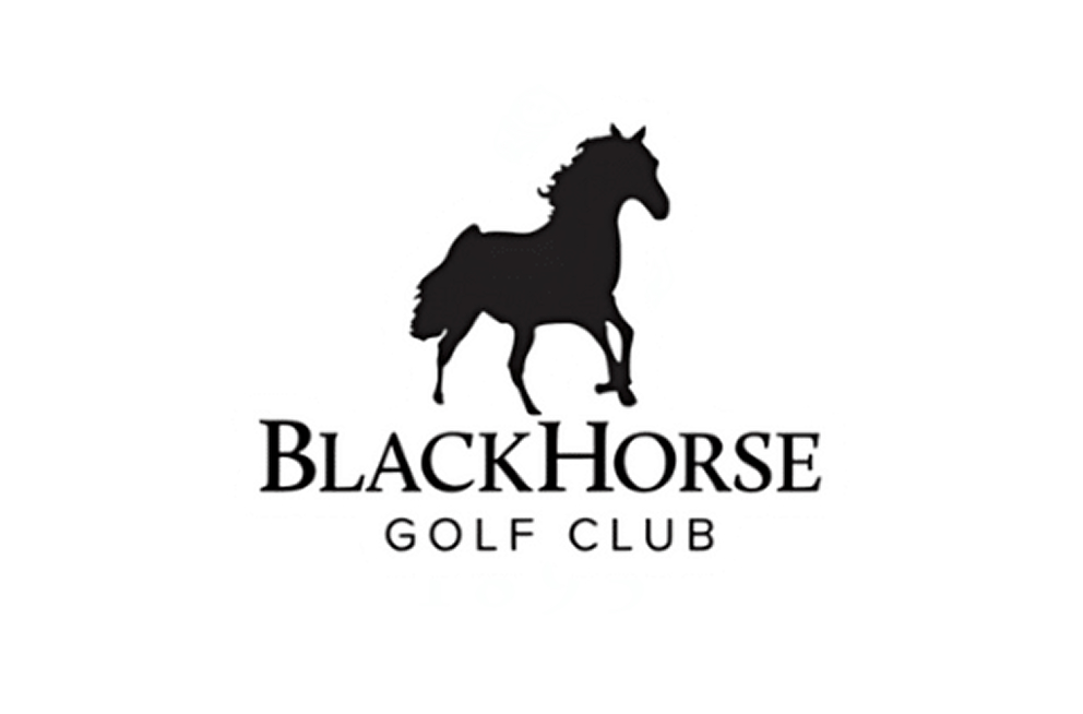 Black Horse Golf & Country Logo